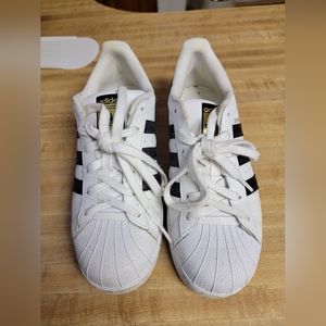 Adidas white leather women's size 7.5